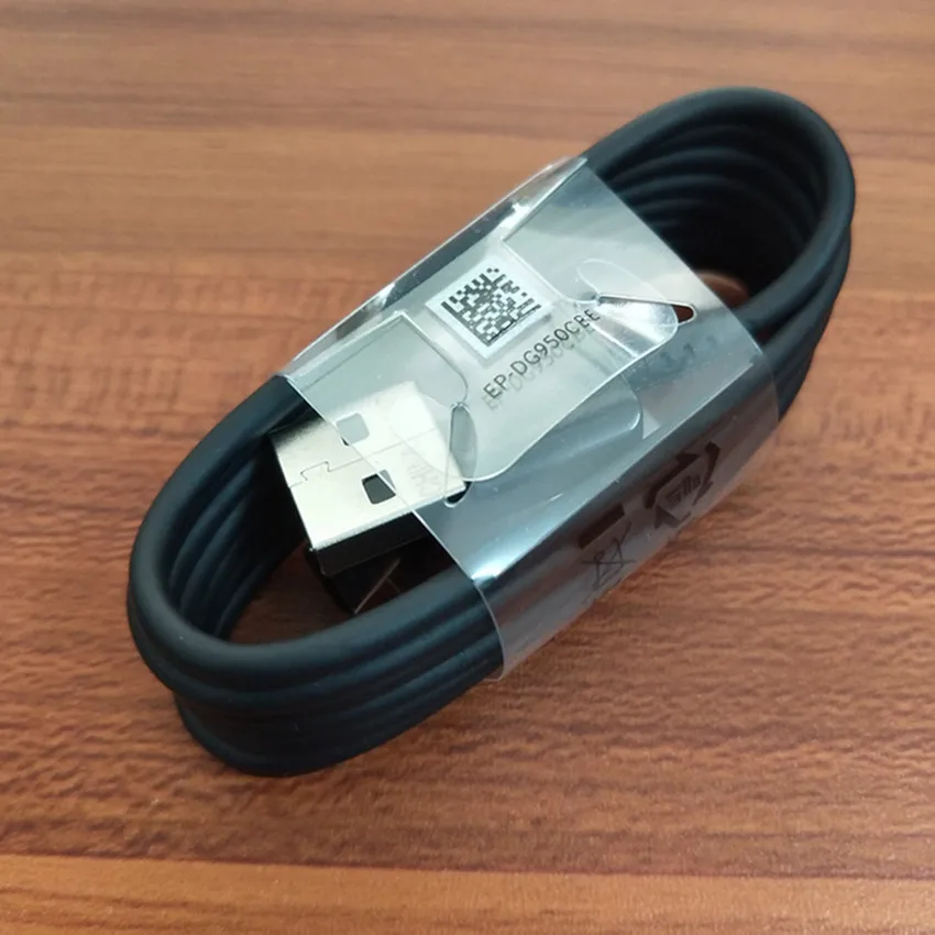 100 шт./лот оригинальные 1,2 м 2A Тип usb C Быстрая зарядка кабель для samsung S8 s10 с упаковкой