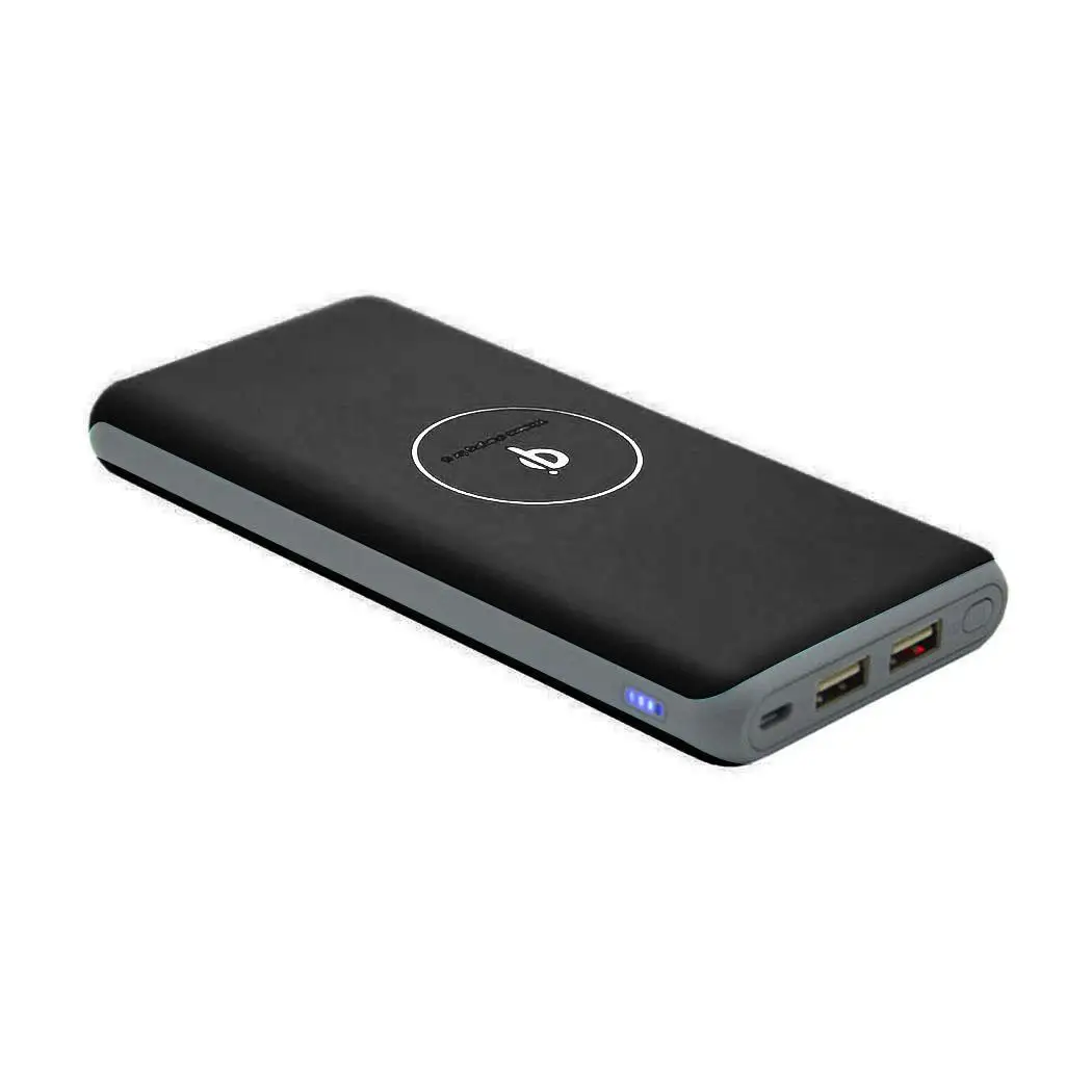 20000 мАч двойной USB беспроводной внешний аккумулятор Внешняя батарея lcd