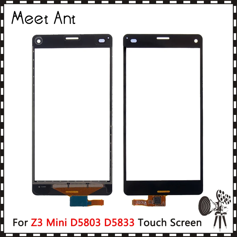 10 шт./лот высокое качество 4 6 &quotдля Sony Xperia Z3 mini Compact D5803 сенсорный экран дигитайзер