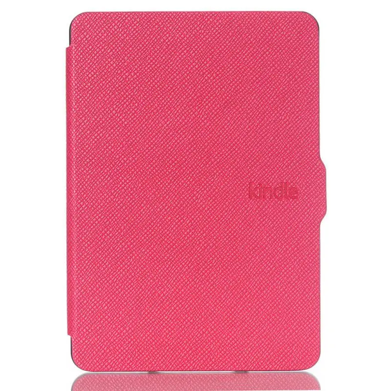 rose Ультратонкий чехол для сна для Amazon Kindle paper белый 1 2 3 6 дюймов чехол для Kindle paper белый 1 2 3 чехол для планшета+ пленка+ ручка - Цвет: rose