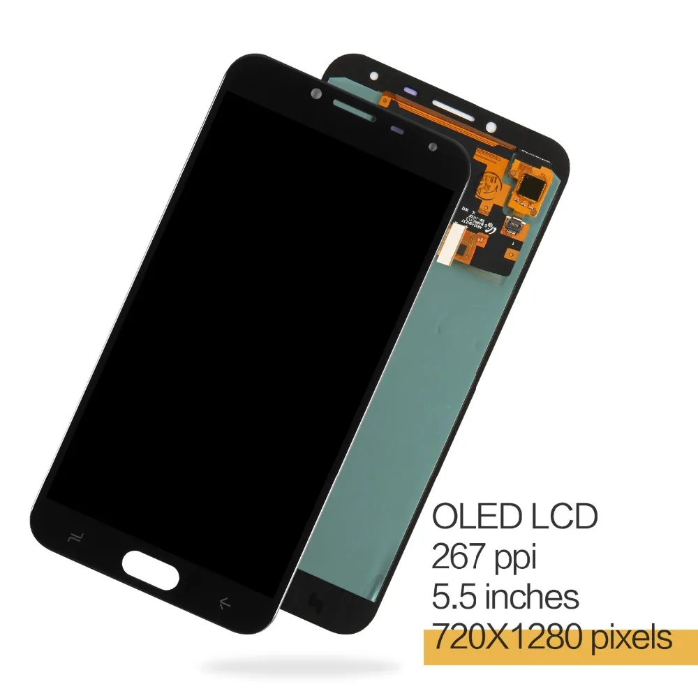 Для J400 AMOLED ЖК-дисплей для samsung Galaxy J4 J400 J400F J400G/DS SM-J400F ЖК-дисплей Дисплей Сенсорный экран планшета Ассамблеи Замена