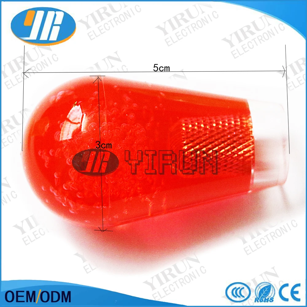 

10 PCS Transparent Elliptical ball head arcade joystick top ball 5*3cm American style stick topball for sanwa joystick