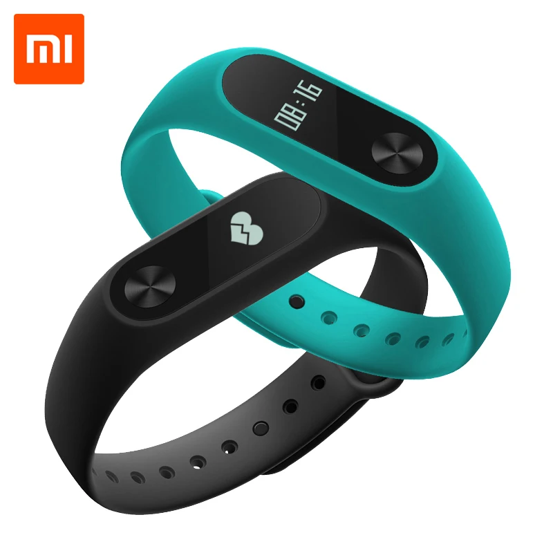 Xiaomi Mi Band 2 Smartband OLED дисплей монитор сердечного ритма Смарт Браслет|fitness tracker|xiaomi mi