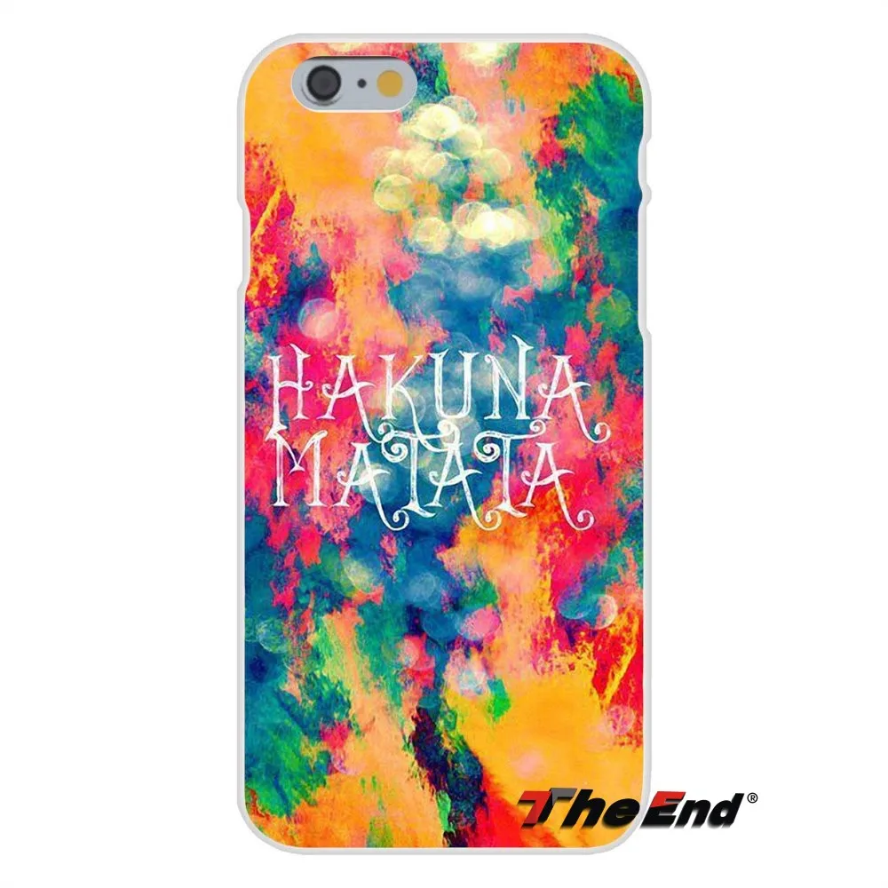 Акуна Матата на закате Король Лев плакат силиконовый чехол для HTC один m7 M8 A9 M9 E9