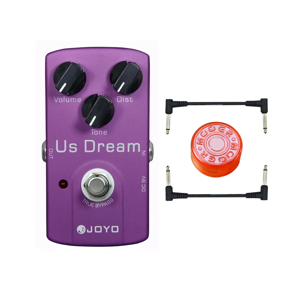 Joyo JF 34 США мечта Электрогитары педаль эффектов Box высоким коэффициентом усиления