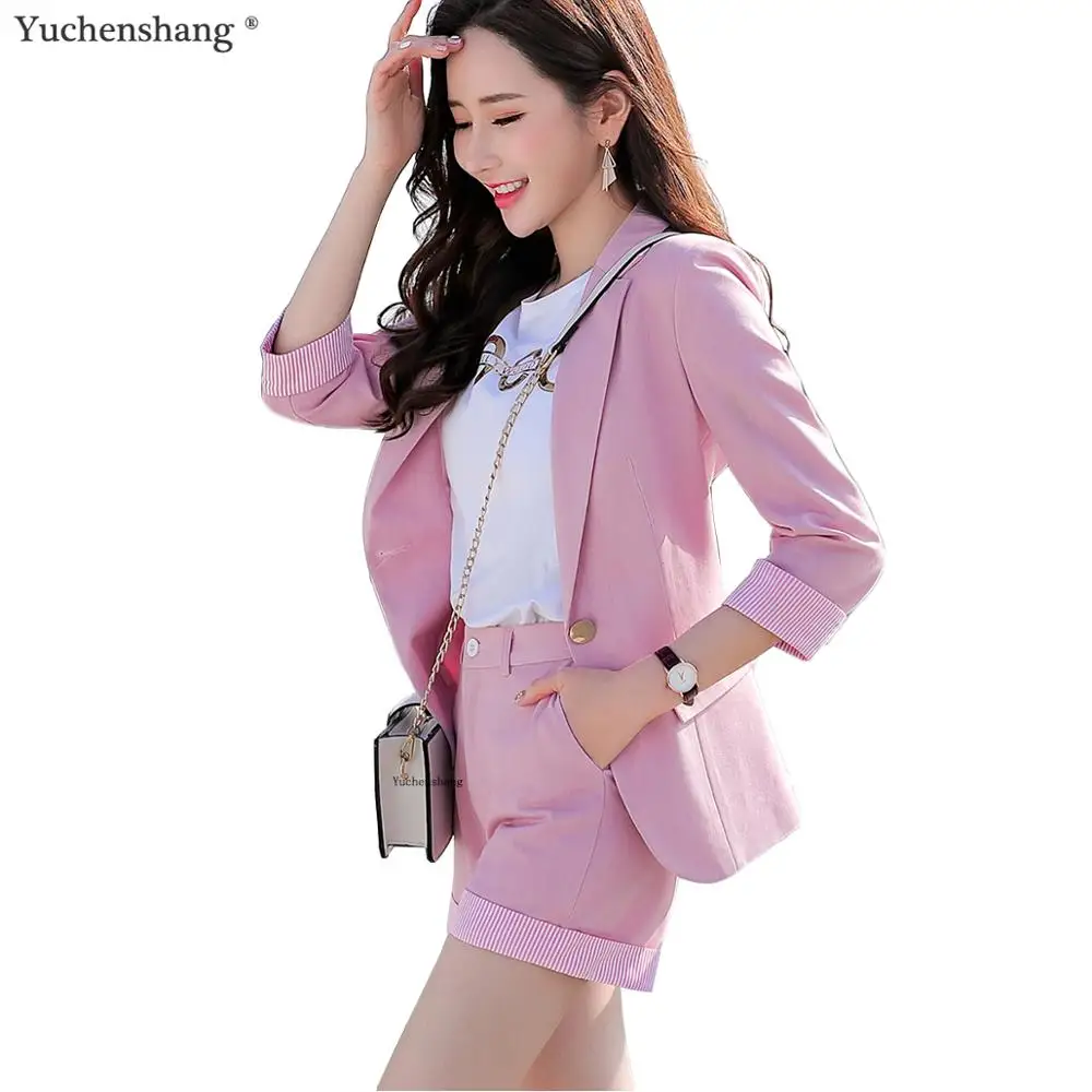 Модный женский летний костюм со штанами комплект из 2 предметов размер S 4XL