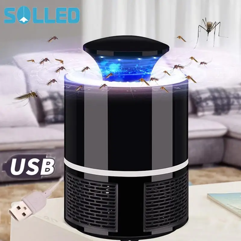 SOL светодиодный комаров убийца светильник/светильники Светодиодный USB Анти-fly от