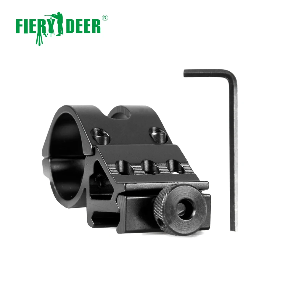 Fiery Deer 45 Degress 1 дюйм 30 мм кольцо офсетный фонарик лазерный прицел Вивер 20 Пикатинни