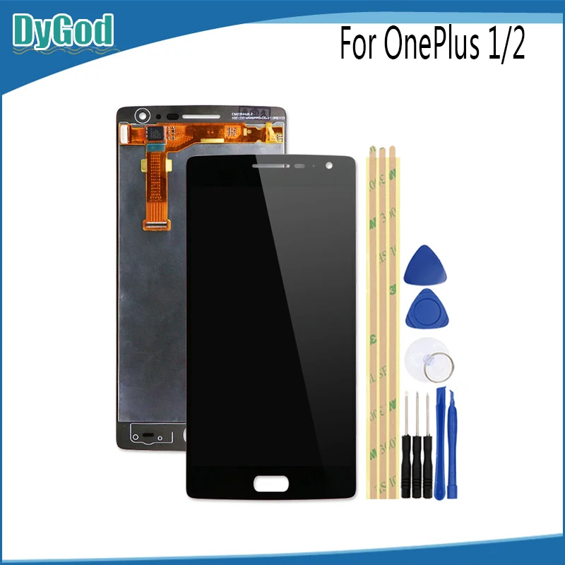 ЖК дисплей DyGod 5 дюймов для Oneplus One plus 1 2 two сенсорный экран телефона s дигитайзер в