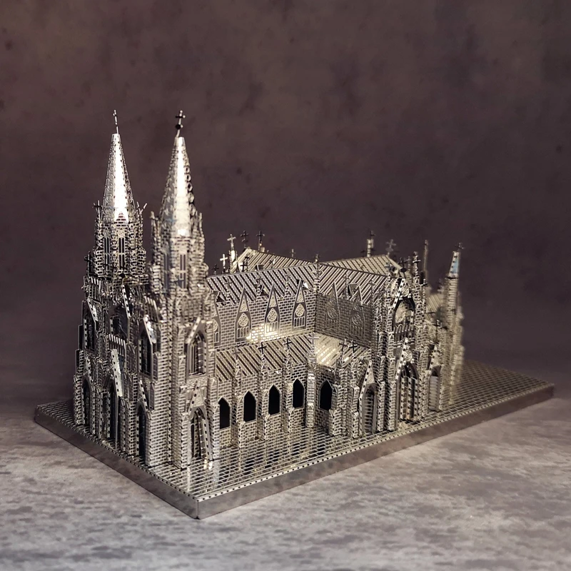 HK NANYUAN ST. PATRICK'S CATHEDRAL 3D пазл металлическая сборка модель домашнего интерьера