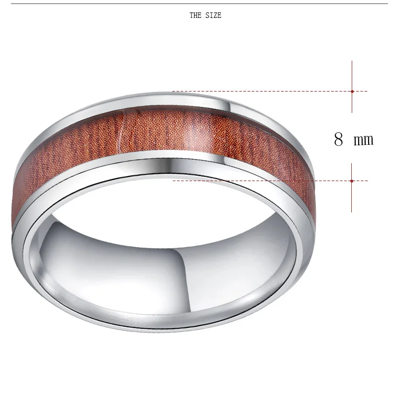 Woiwoi Stainless Steel Rings Nordic Vikings Runes Amulet Yggdrasil steel jewelry wood circle Ring | Украшения и аксессуары