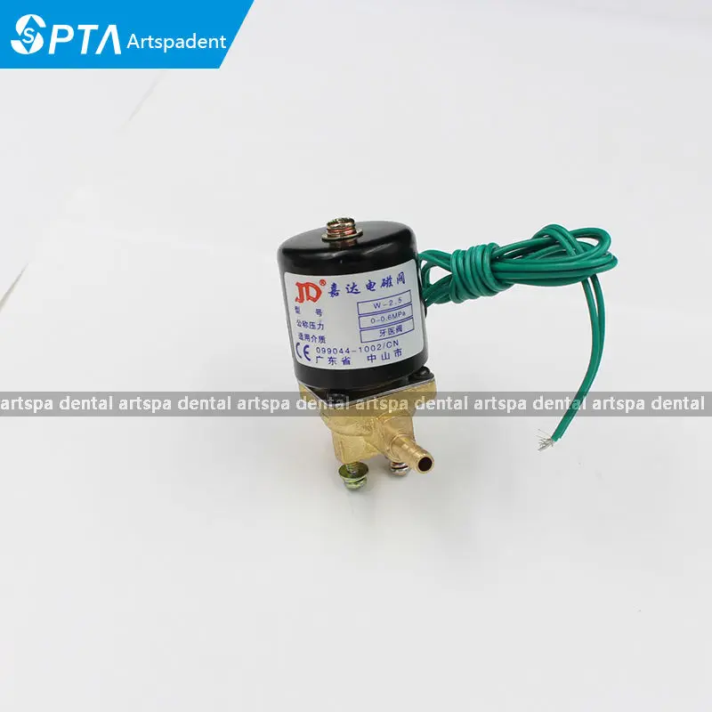 

5PCS Dental Solenoid Valve Electromagentic Valve Dental Chair Dental Unit Valve 24V 0.8Mpa Dental Lab Equipment