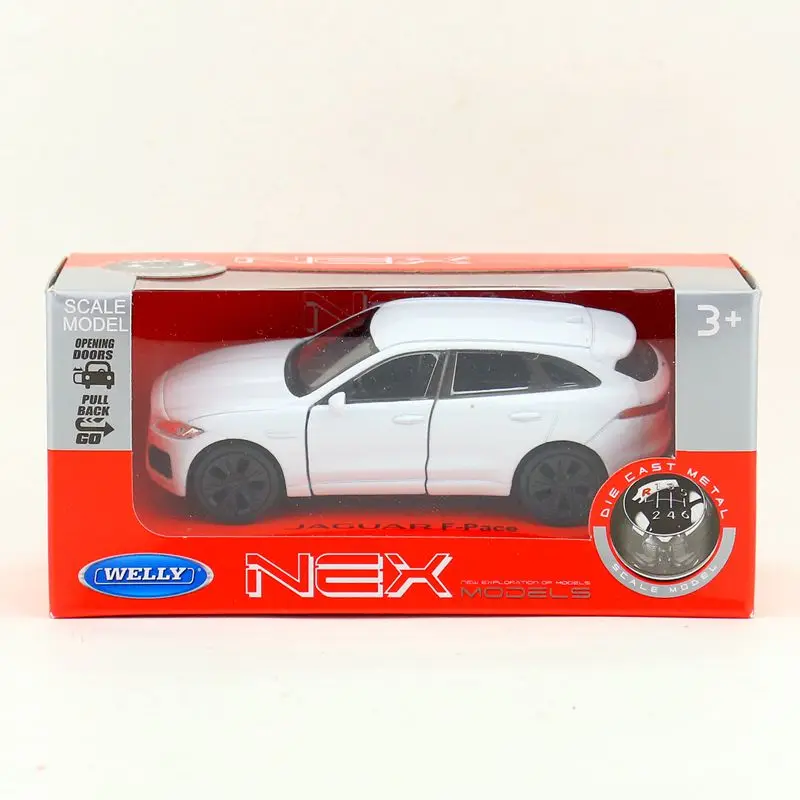 WELLY игрушка/модель литая автомобиля/Масштаб 1:36/внедорожник Jaguar F-Pace Sport/автомобиль