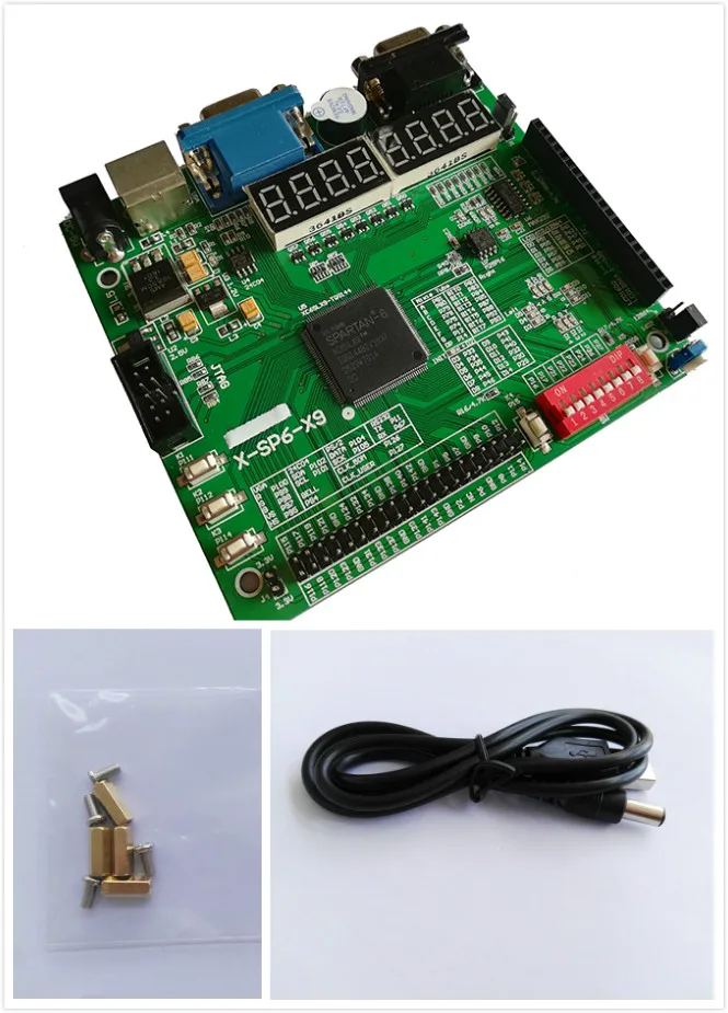 Xilinx Плата разработки FPGA Spartan-6 XC6SLX9-TQG144 ON.
