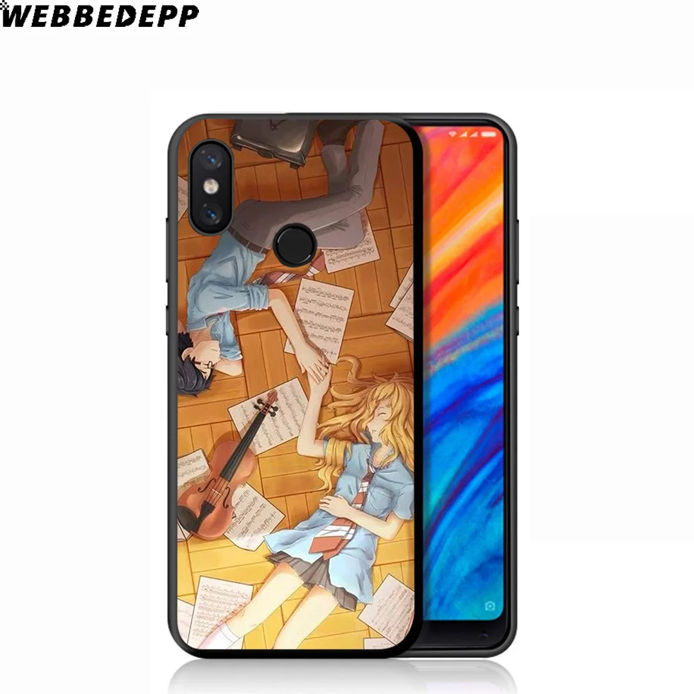 WEBBEDEPP April аниме мягкий чехол для Xiaomi Mi 9T 9 8 SE 6 A1 A2 A3 Lite MiA1 MiA2 MiA3 F1 MAX 3 Mi8 CC9E CC9 |