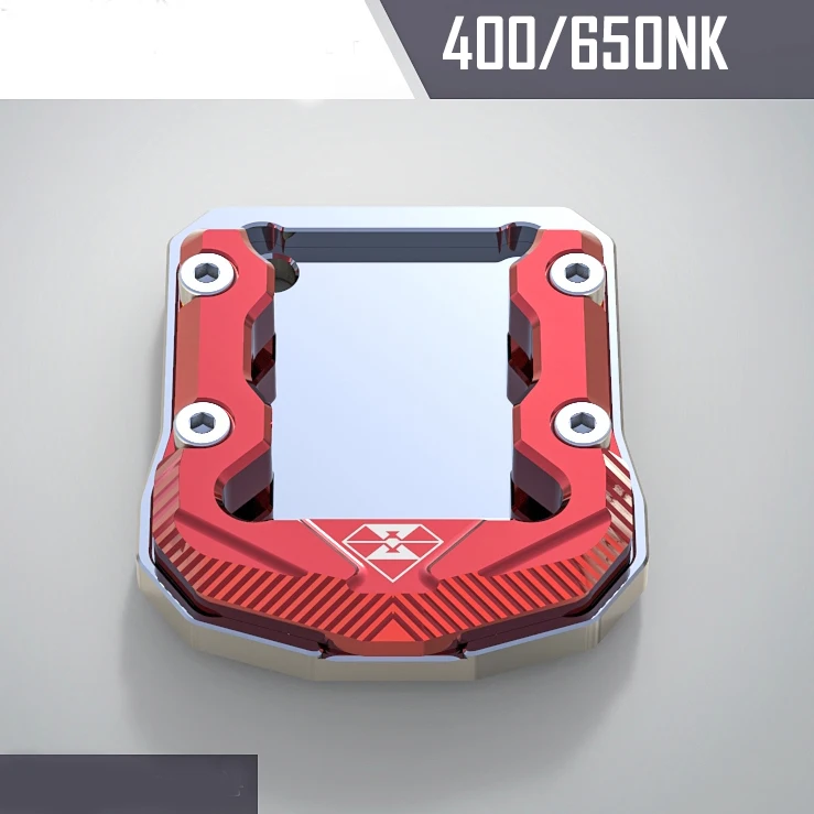 400NK-650NK(red) Модификация боковые строительные леса база мотоцикла Противоскользящий удлинитель поддержка для CFMOTO 150NK 250NK 400NK 650NK 650MT 650TR CF 650 - Цвет: 400NK-650NK(red)
