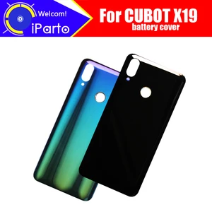 5 93 inch cubot x19 battery cover 100 original new durable back case mobile phone accessory for cubot x19 cell phone