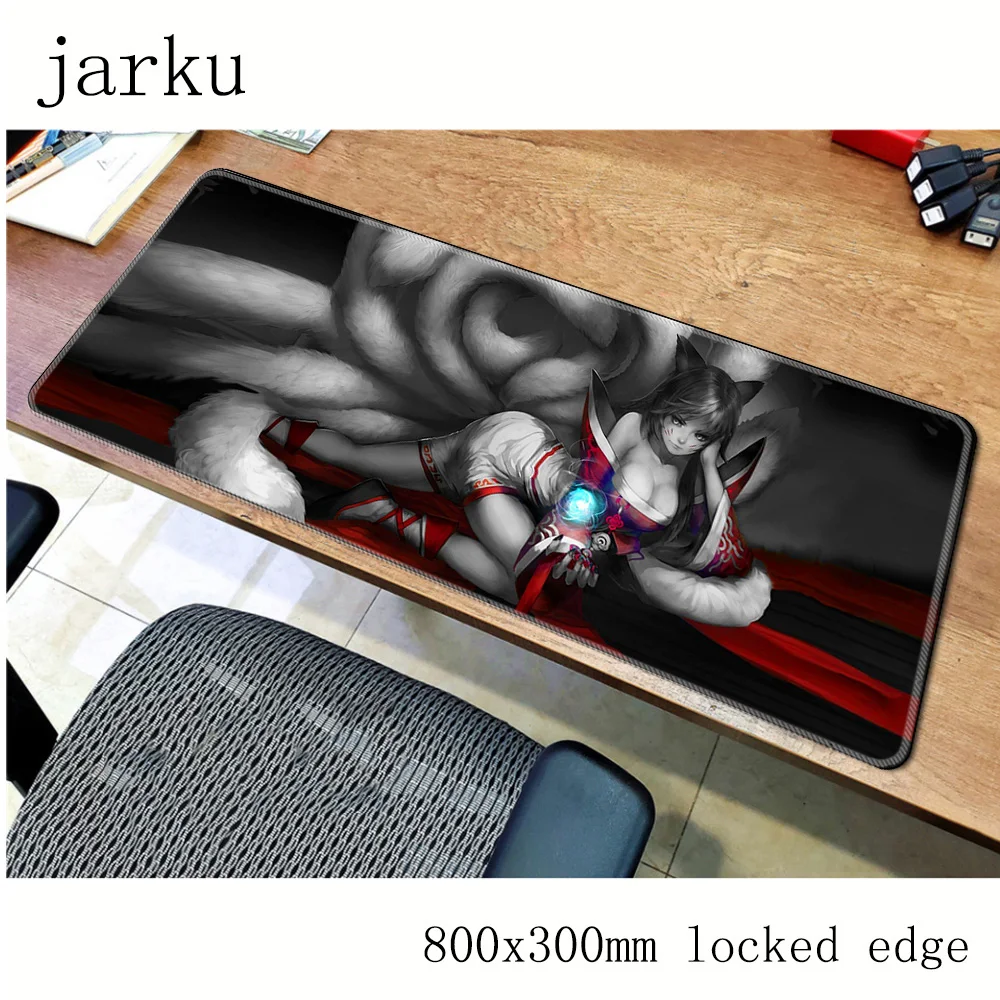 Коврик для мыши Ahri геймер 800x300 мм коврик notbook большой игровой компьютерный ПК