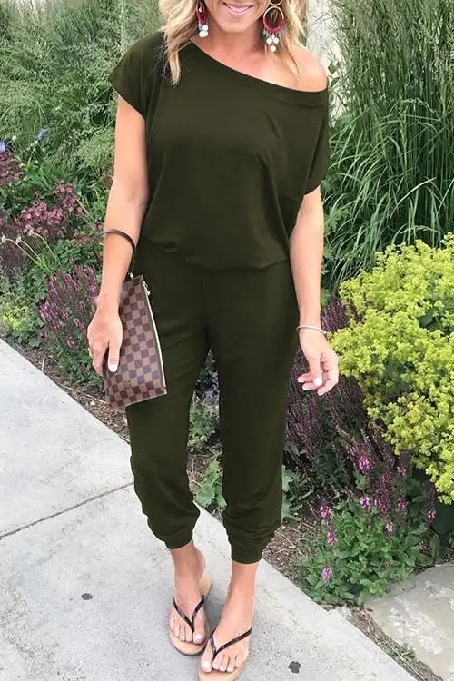 New Arrival Sexy Spaghetti Cross Strap Lace Up Jumpsuits Summer Women V Neck Solid Casual Sleeveless Pockets Long Romper  Female