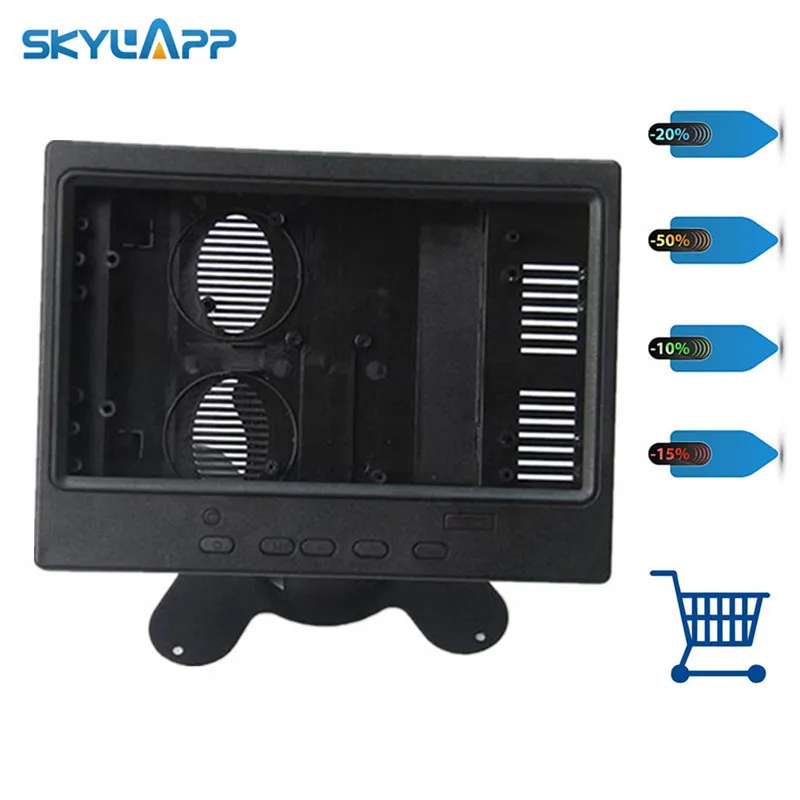 Черный пластиковый чехол Skylarpu 7 дюймов для AT070TN90 AT070TN93 (без ЖК дисплея и сенсорного