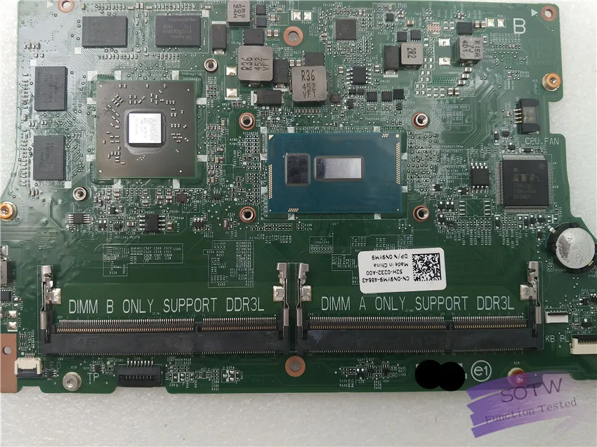 I7 5500U DA0AM6MB8F1 CN 0N9YM9 N9YM9 для Dell 15 7548 платы с дискретная видеокарта|motherboard motherboard|dell