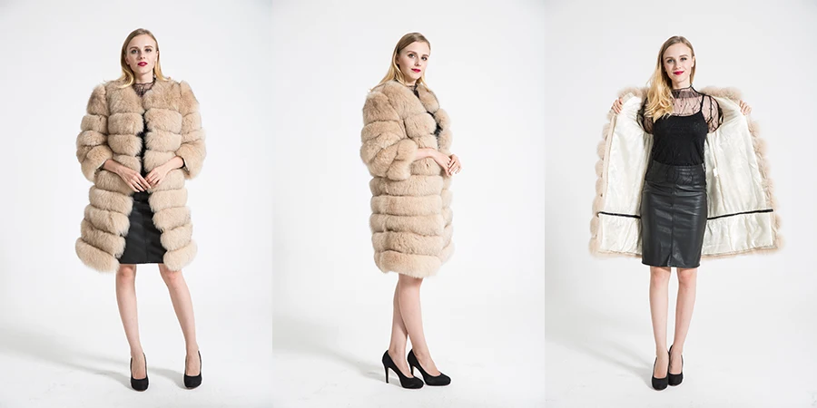 Tatyana Furclub шуба из натурального Лисьего меха куртка зимняя Съемная куртка Роскошная Шуба из лисьего меха Длинная женская зимняя жилетка из лисьего меха