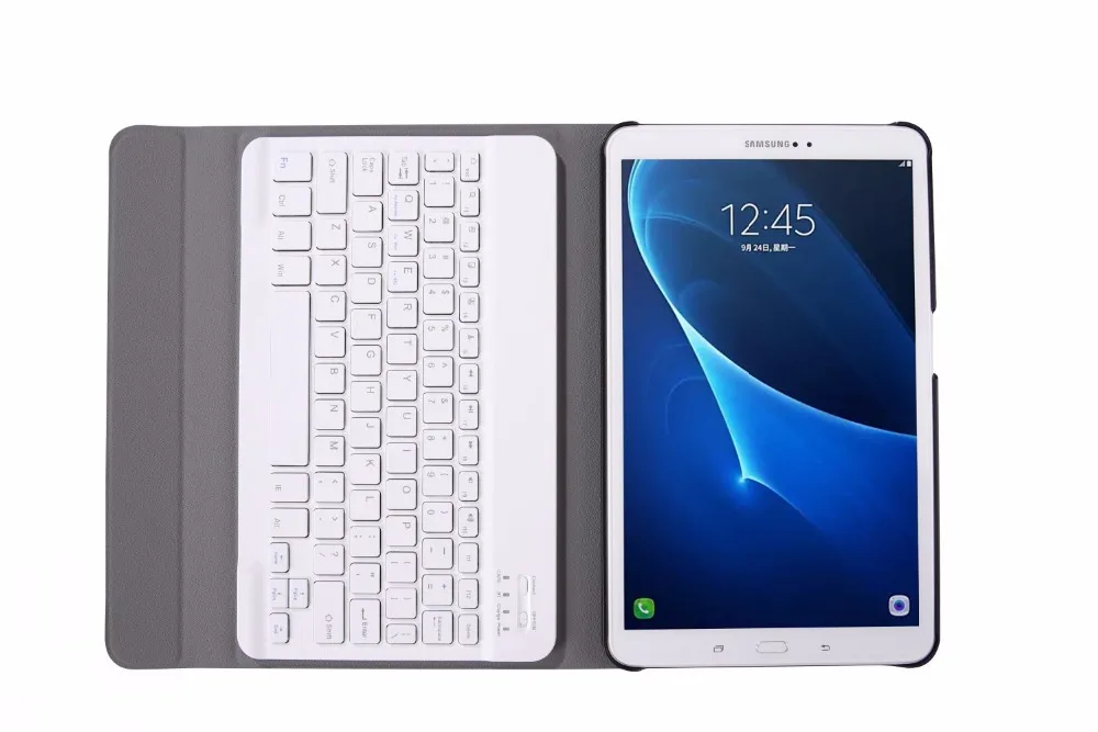 Чехол-клавиатура для samsung Galaxy Tab A A6, 10,1,, T580, T585, SM-T580, SM-T585, русский, испанский, английский