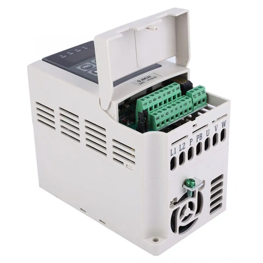 0.4KW Single Phase to 3 Phase 220V Variable Frequency Drive Motor Frequency Converter Inverter
