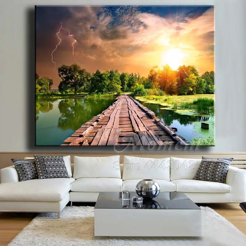 Ever Moment Diamond Painting 5D DIY Tree Scenery Picture Mosaic Full Square Drill Embroidery Cross Stitch Decor S2F902 | Дом и сад