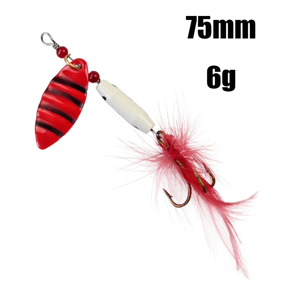 1 шт. блесна-ложка рыболовные приманки Искусственные воблеры ручные кренкбейты