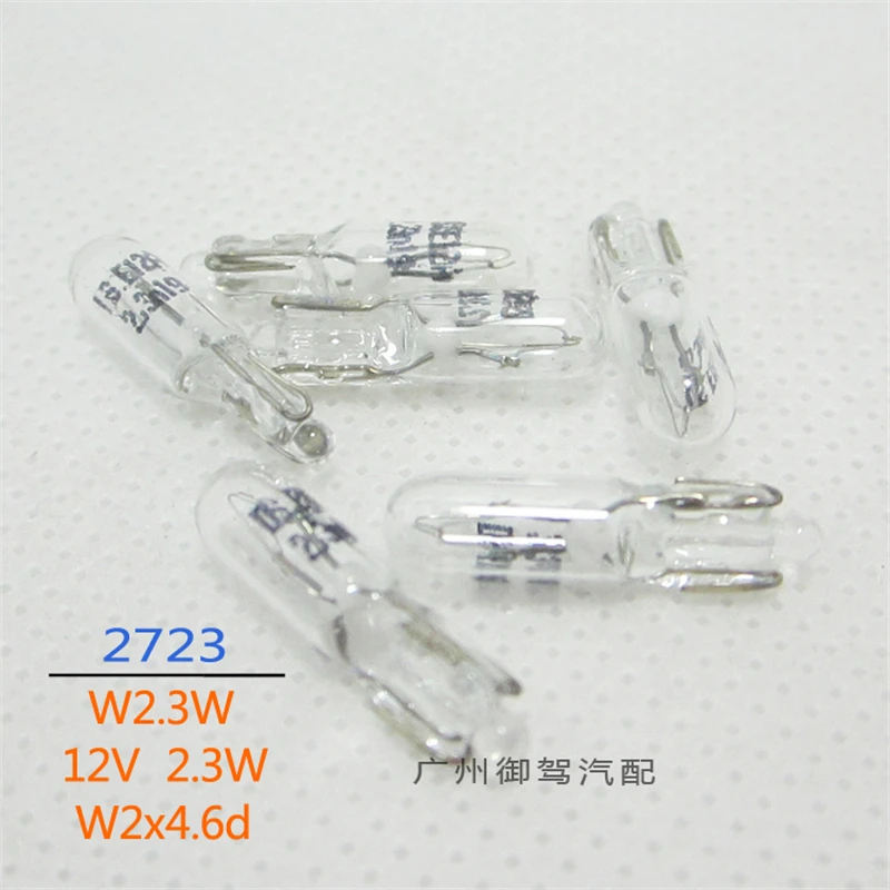

Галогенные фары 2 4 6 шт./лот для 2723 W2.3W T5 12V 2,3 W W2 * 4.6D 3700K