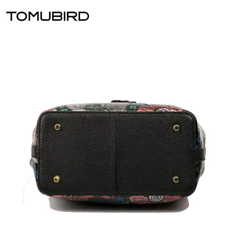 Tomubird улучшенный натуральной кожи живопись натуральная кожа с тиснением крокодил шаблон женские кожаные сумки кожа