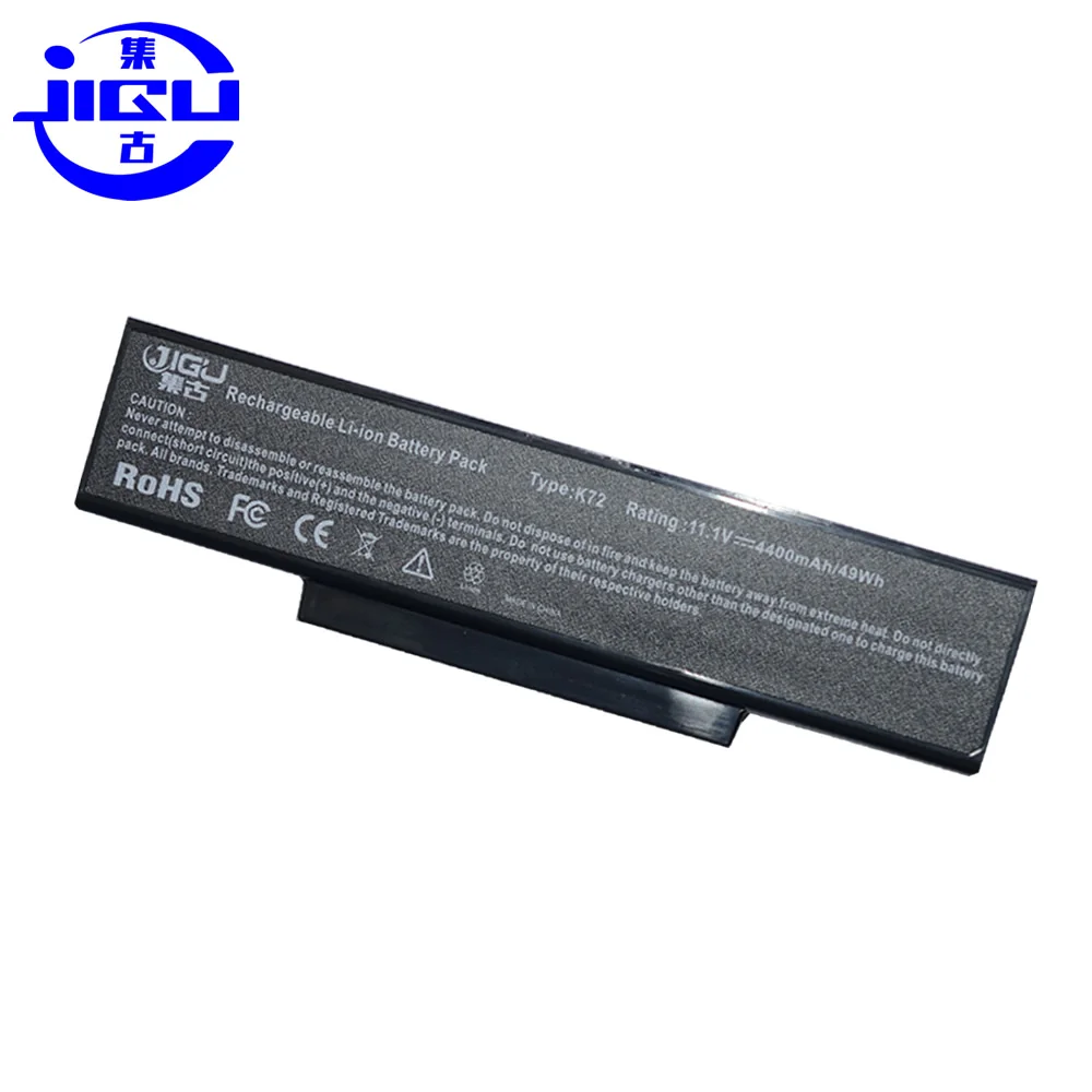 JIGU 6 ячеек ноутбук Батарея 70 NZYB1000Z A32 K72 для Asus A72 A72D A72DR A72J K72D K72F K72J K72JA