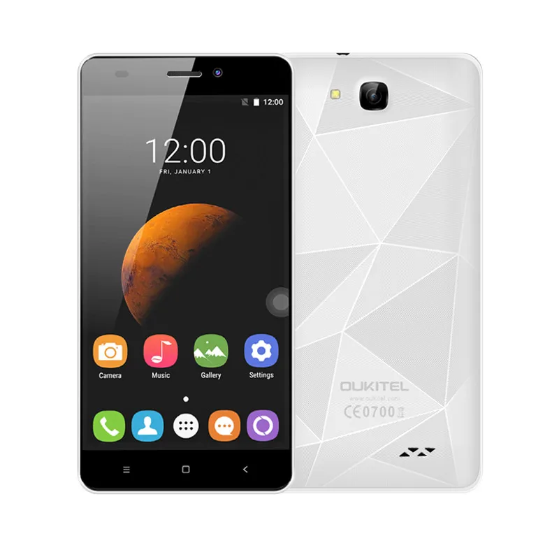 Oukitel C3 Мобильного Телефона Android 6.0 MTK6580 Quad Core Смартфон 1 Г RAM 8 ROM 5.0 &quotHD Экран 3 WCDMA