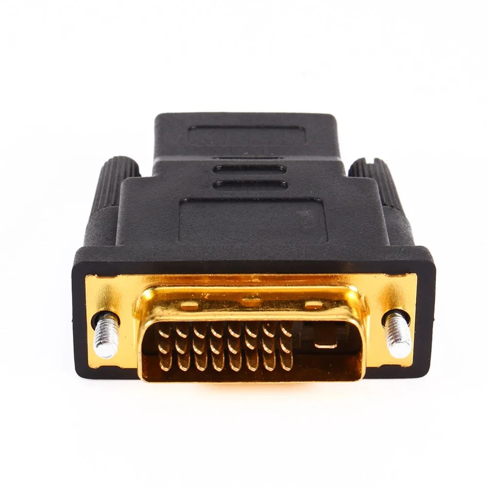 Конвертер DVI 24 + 1 в HDMI совместимый преобразователь переходник мама папа для HD ТВ