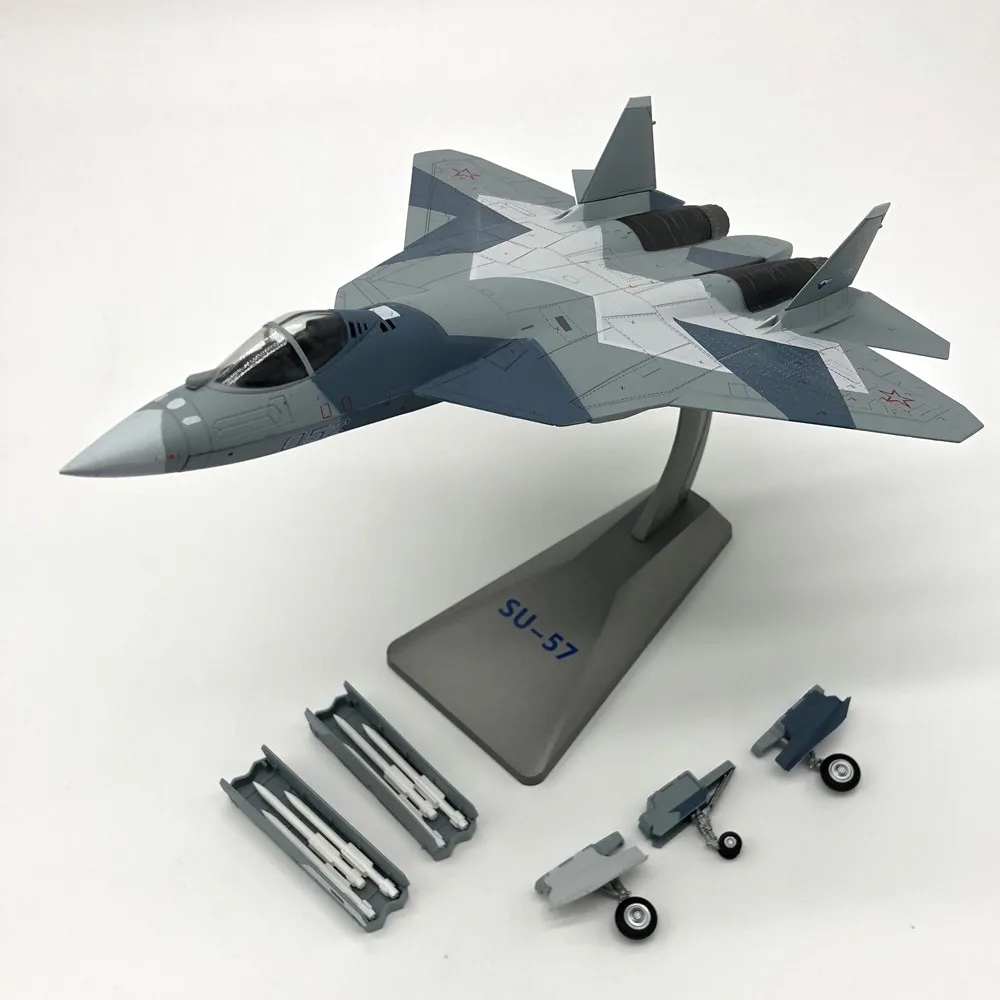 1:72 Масштаб Модель Su57 T50 сплав Материал самолет военная модель хобби Бесплатная