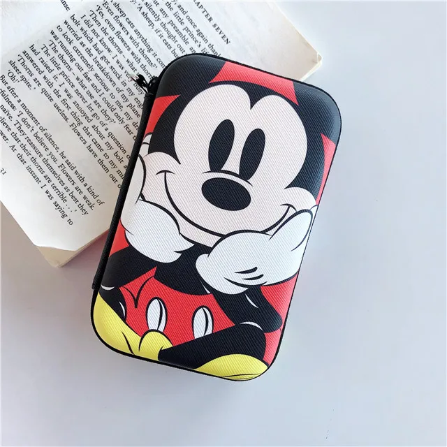 36 10 см* 16,2 см сумка на молнии для наушников power Bank большой ящик для хранения Cinnamoroll pomparin Русалка Алиса принцесса узор - Цвет: 36