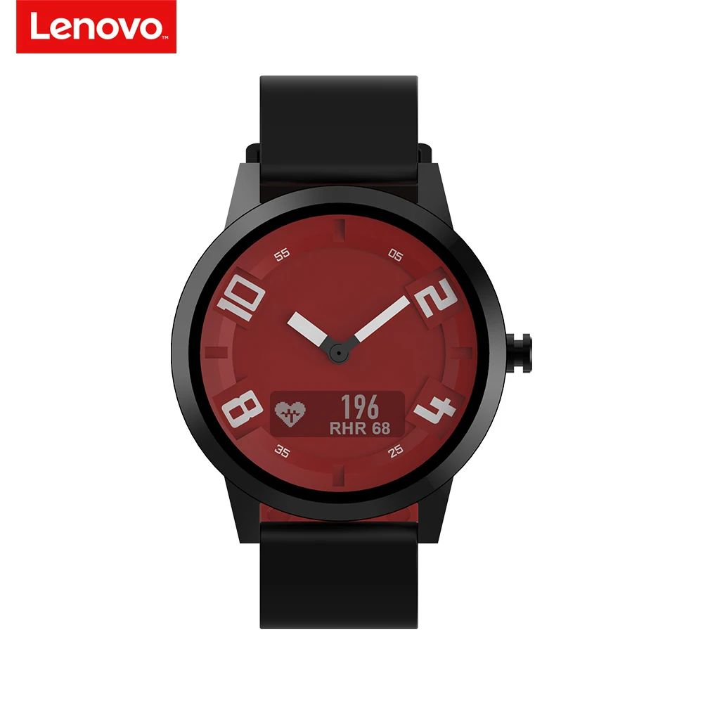 Умные часы Lenovo Watch X 80ATM водонепроницаемые сапфировое стекло механические 45 дней в