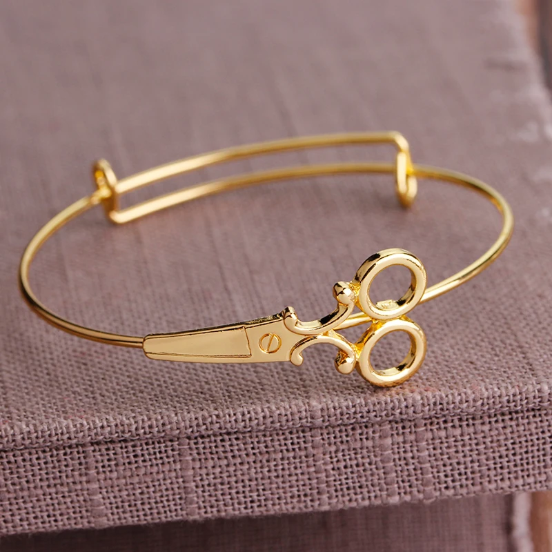 Регулируемый браслет для парикмахеров стилистов волос|charm bracelet|scissor braceletpersonalized