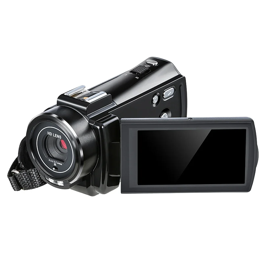 

24MP 5.0MP CMOS Professional Camera Video Camera HDV-V7 3.0" 1080P HD Digital Camcorder DIS Face&Smile Detection