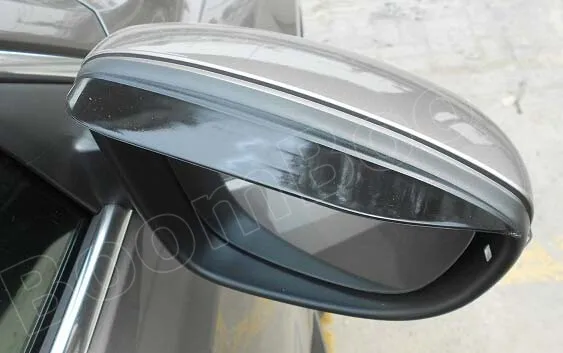 

2pcs for SKODA for SUPERB 09-13 rearview mirror rain eyebrow side mirror refires car accessories rian cover
