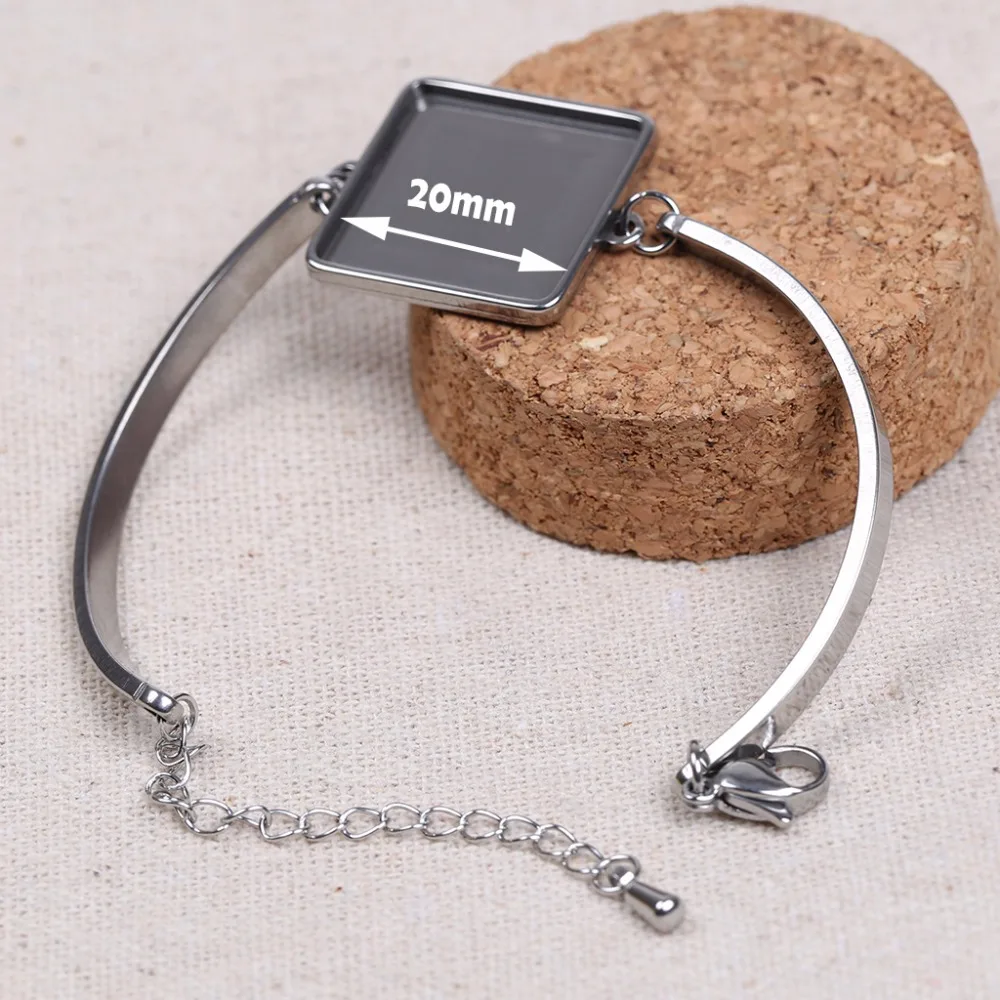 5 шт. заготовки для браслетов из нержавеющей стали|bracelet material|diy bracelet materialmaterial for