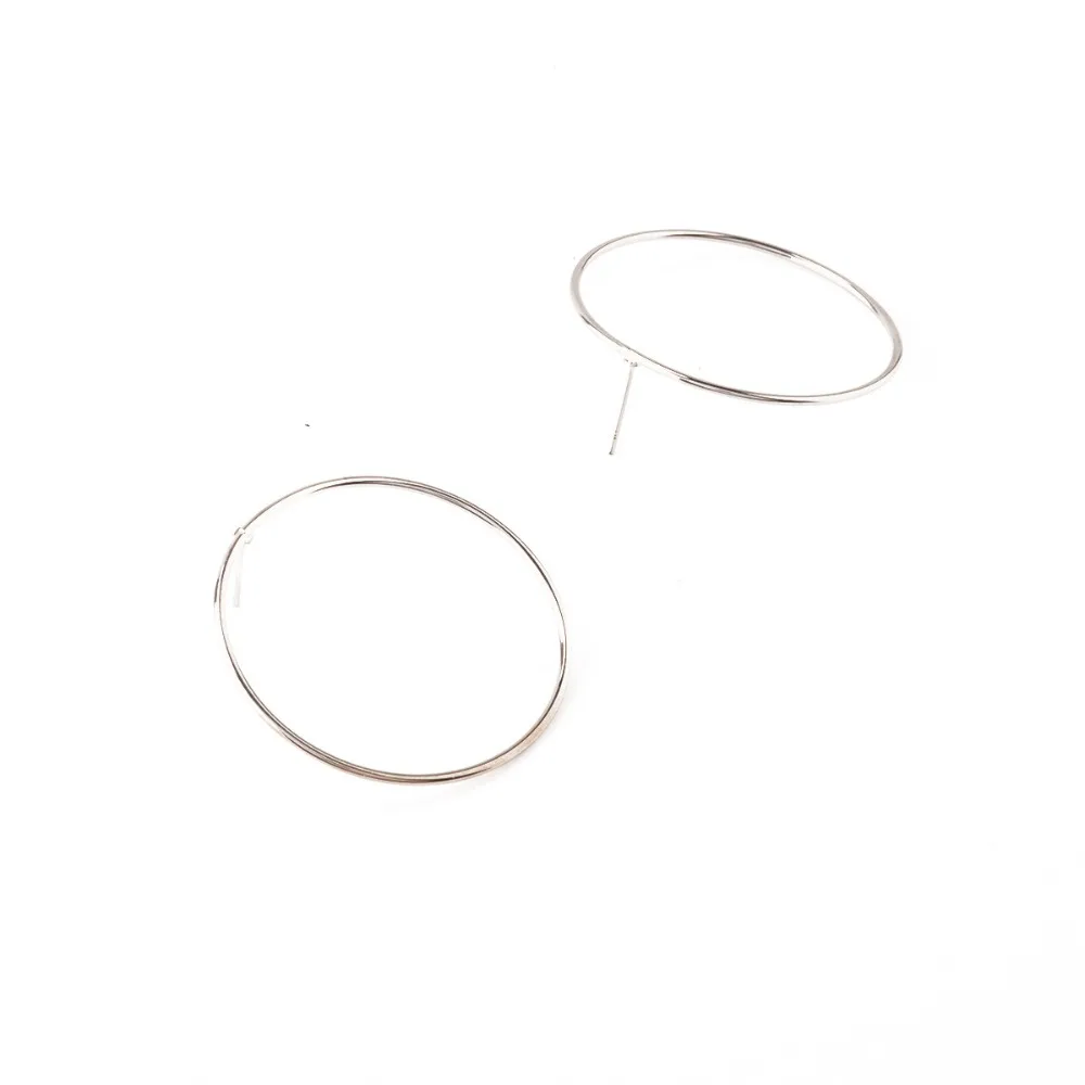 Женские большие серьги-кольца золотого цвета круглые серьги brincos de argola aros largos bijoux