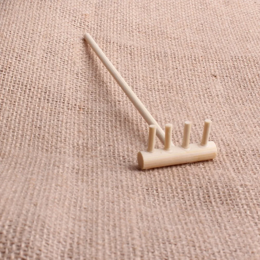 

Zen Garden Rake Fengshui Accessories Folk Art 5pcs
