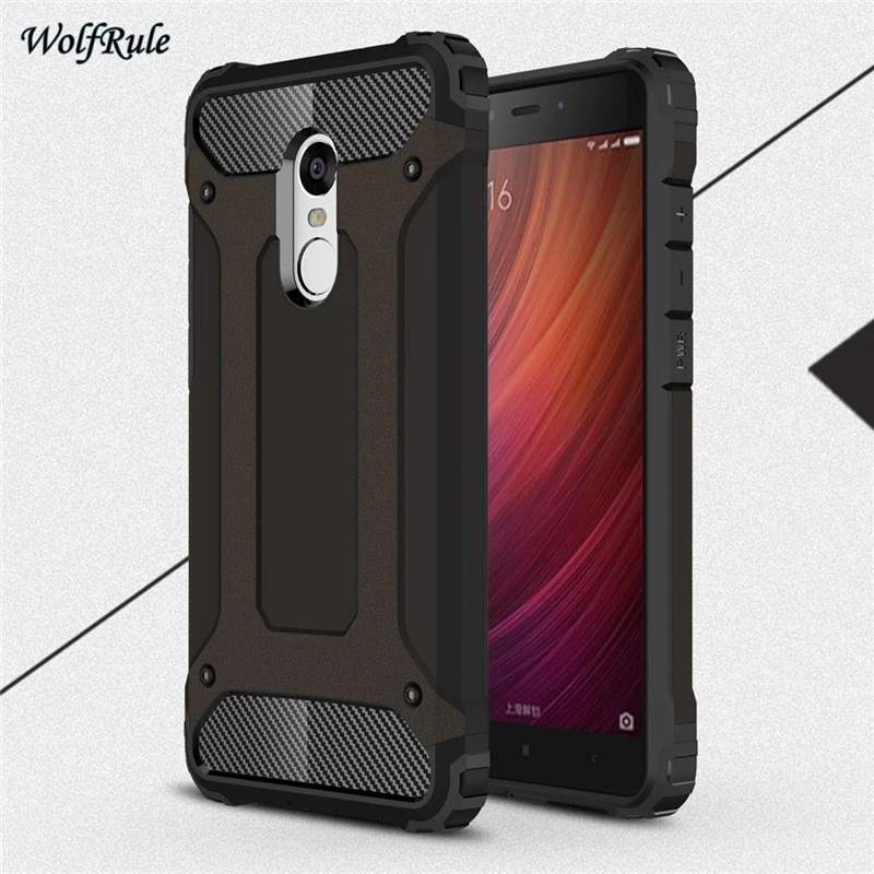 Black Чехол для Xiaomi Redmi Note 4, чехол в деловом стиле, силиконовый и пластиковый чехол для Xiaomi Redmi Note 4, чехол для Redmi Note 4 Pro 4x - Цвет: Black