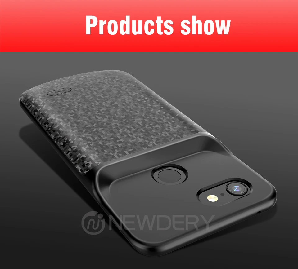 Чехол для аккумулятора NEWDERY для Pixel 3, 4700 мА/ч, ТПУ, с поднятыми рамками, чехол для зарядного устройства, совместимый с Google Pixel, 3XL, 3, XL