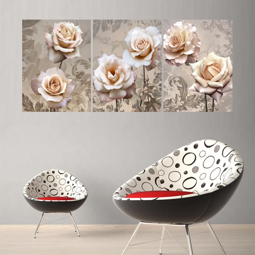 3 Панель Куадрос холсте маслом стены модульные картинки для Гостиная HD с