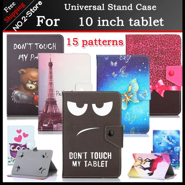 

Universal cartoon stand cover case for Hi9 air 10.1inch Tablet,Protective Shell for onda X20 15 kinds of patterns+gifts