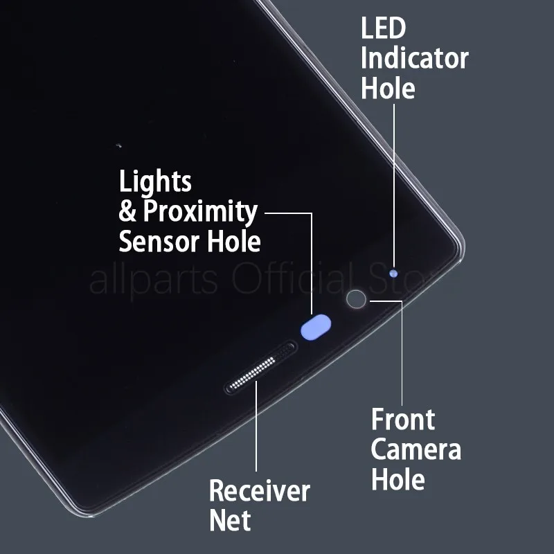 Дисплей для LG G4 H815 VS986 LCD в сборе с тачскрином на рамке Оригинал черный|Экраны
