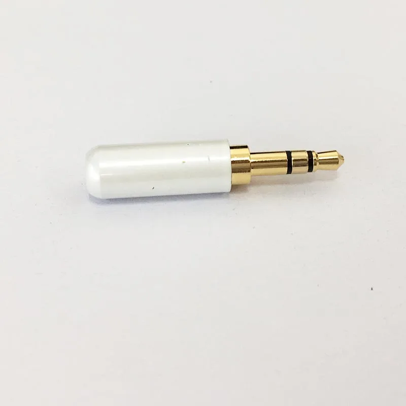 2 шт. 3 5 мм стерео разъем прямой 4 секции медный аудио DIY| |